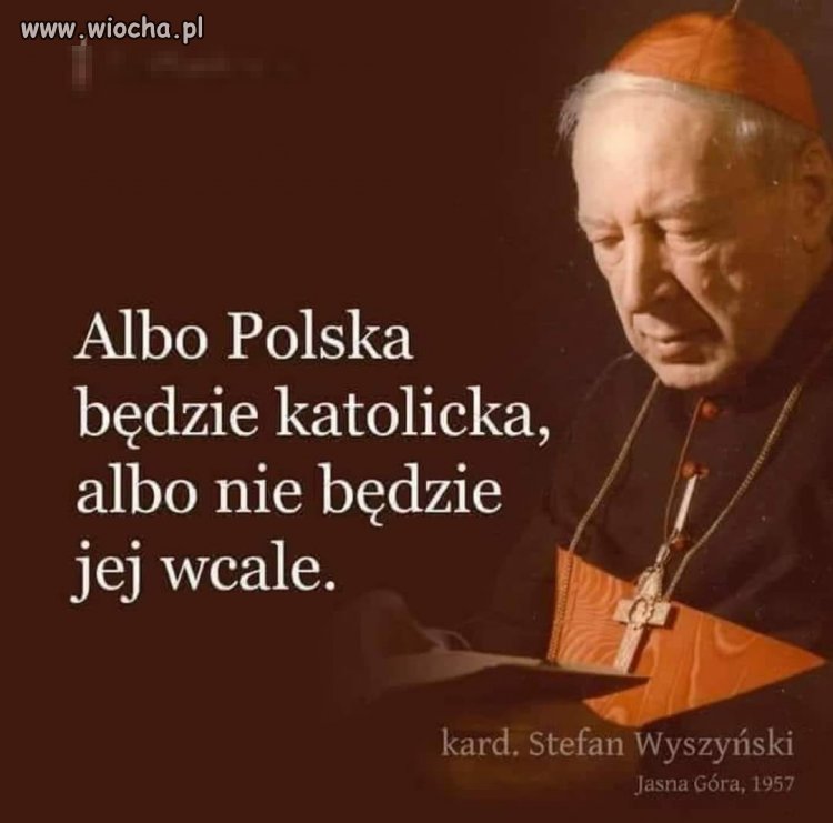 Dopiero bez katolicyzmu jako religii dominującej, Polska będzie