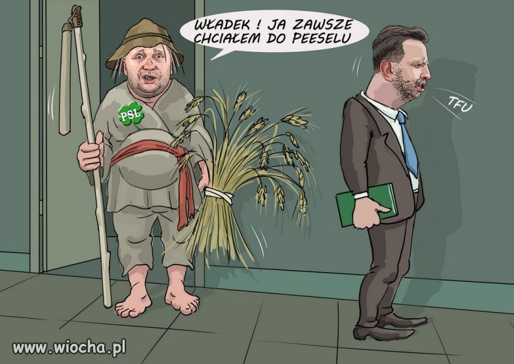 Jemu z gęby słoma wystaje, nie mówiąc już o butach