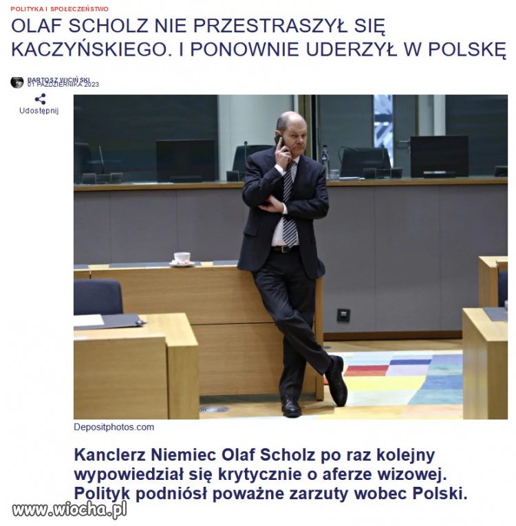 Wielki skandal wizowy. Kanclerz żądał wyjaśnień od Polski