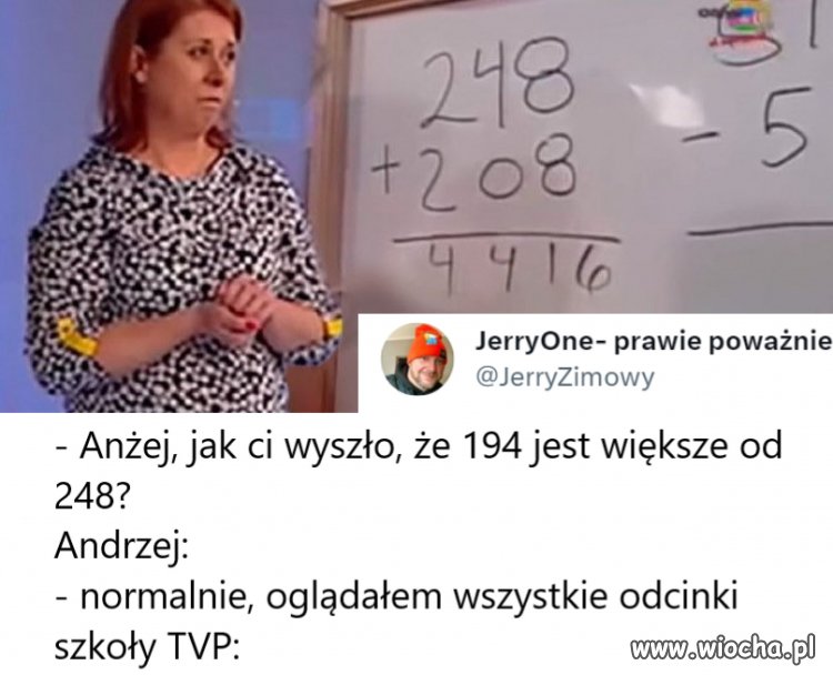 Nie wiem czym mi bardziej Anżej zaimponował...