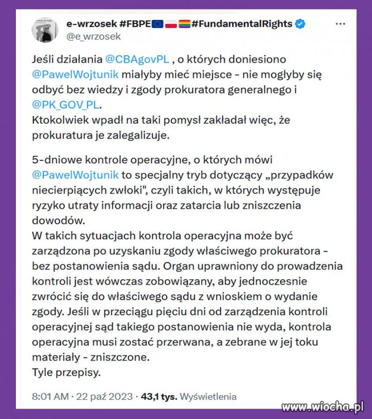 Nieraz pokazali gdzie mają przepisy. Dodam, że głęboko.