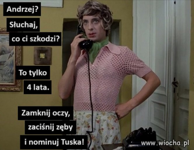 Dziękujemy ci beciu, za mądre sentencje. Czekamy na kolejne.