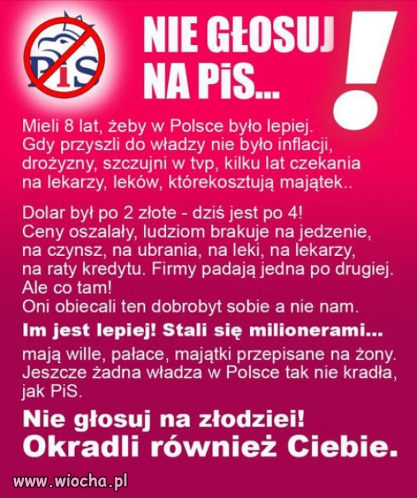 PiS już pokazał co potrafi...Tylko "Dobra Zmiana" dla PiSu!