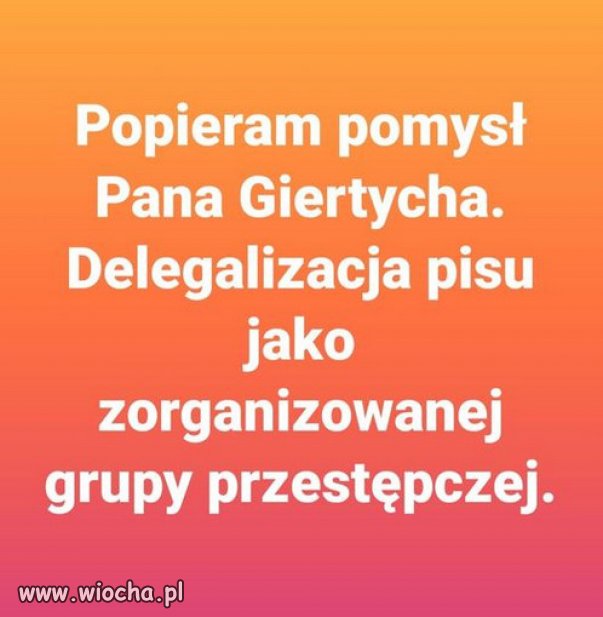 Kto za delegalizacja mafii PiSu?