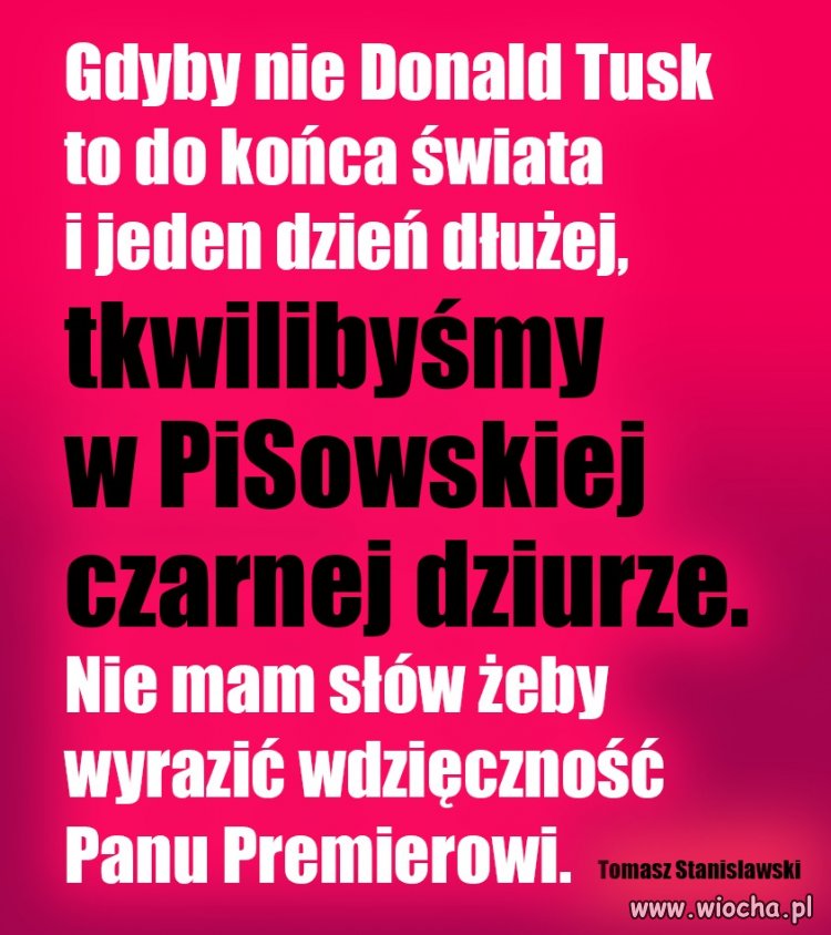 Gdyby nie wyborcy i ich głosy.