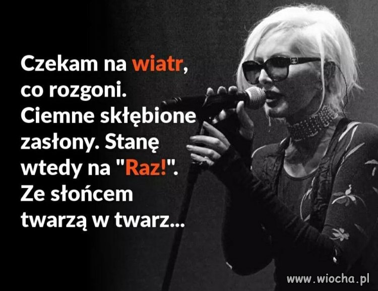 Ten wiatr chyba wreszcie zaczął wiać.