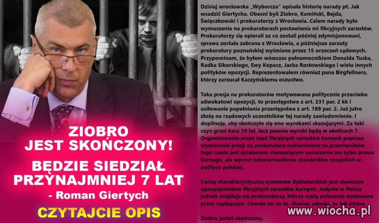 8 lat niszczenia wymiaru sprawiedliwości, sędziów,