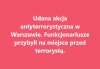 Na najbardziej strzeżony pomnik w Polsce wszedł prowokator