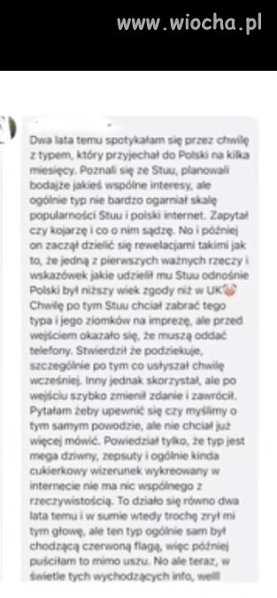 Wyznanie ofiary pedofilii z Pandora gate