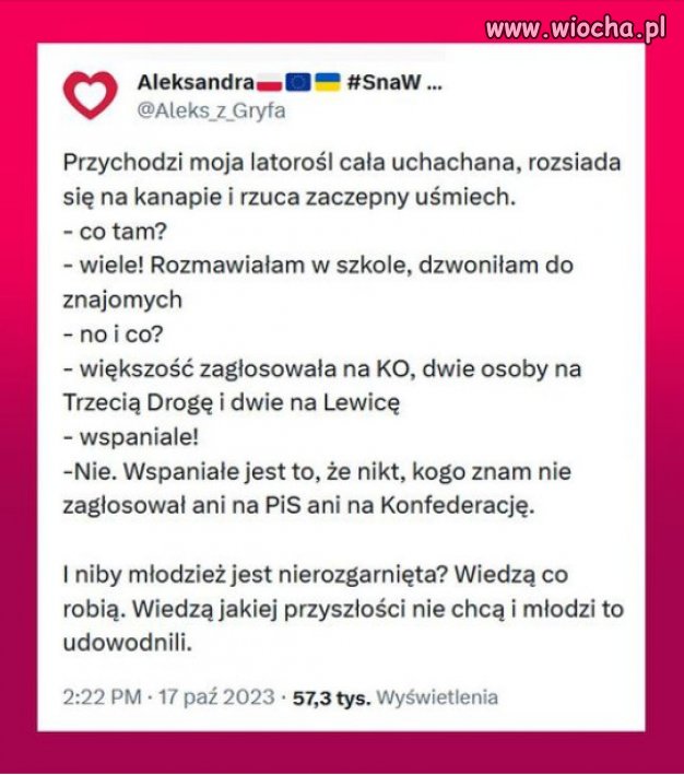I niby młodzież jest nierozgarnięta? PiS do lamusa