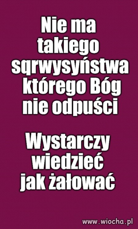 Doświadczenie zdobyte z wiekiem i grzechami