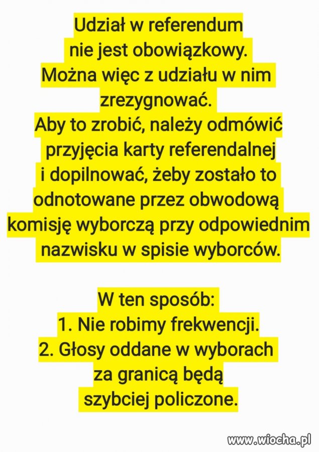 I to jest bardzo  dobra wskazówka