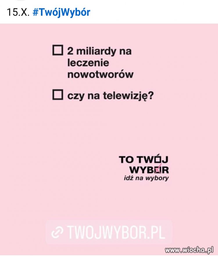 To jest prawdziwy wybór!!