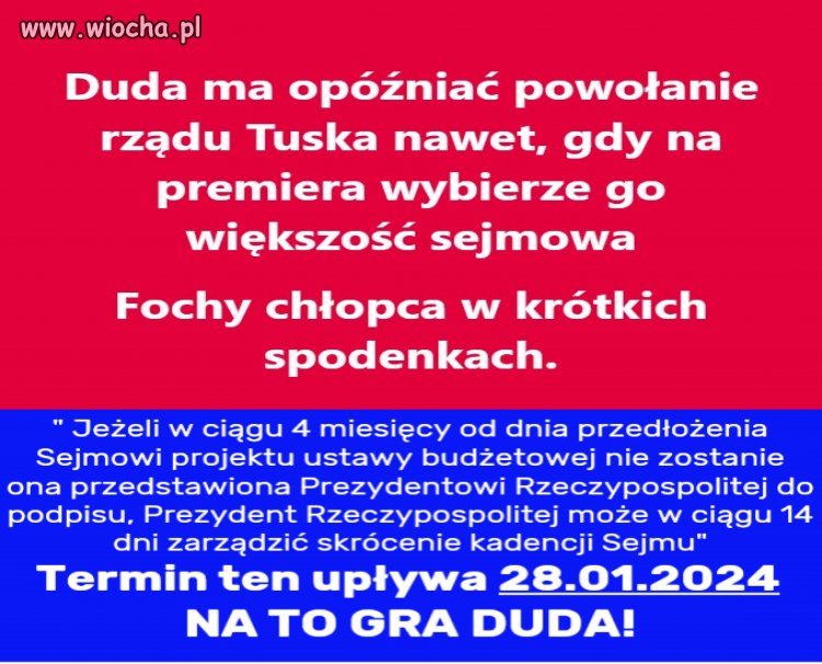 Dla utrzymania dostępu do koryta, wszystkie chwyty dozwolone