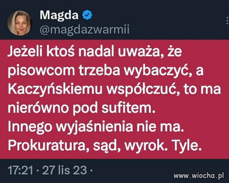 Tak, nie inaczej