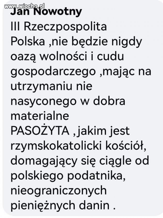 Dlatego won z konkordatem! 