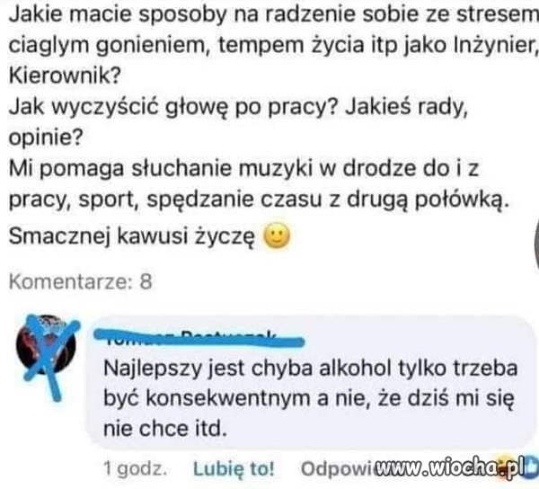 Trzeba być konsekwentnym