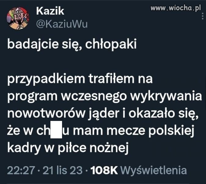 Profilaktyka może uratować życie