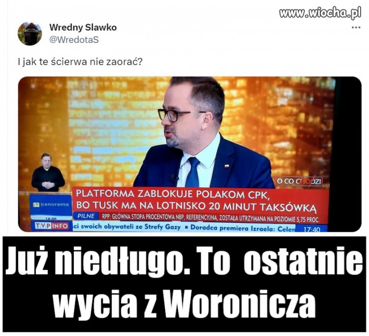 Już niedługo, ostatnie wycia z Woronicza