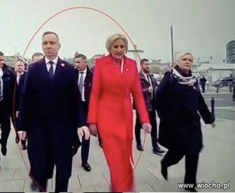 Widać było, że para prezydencka