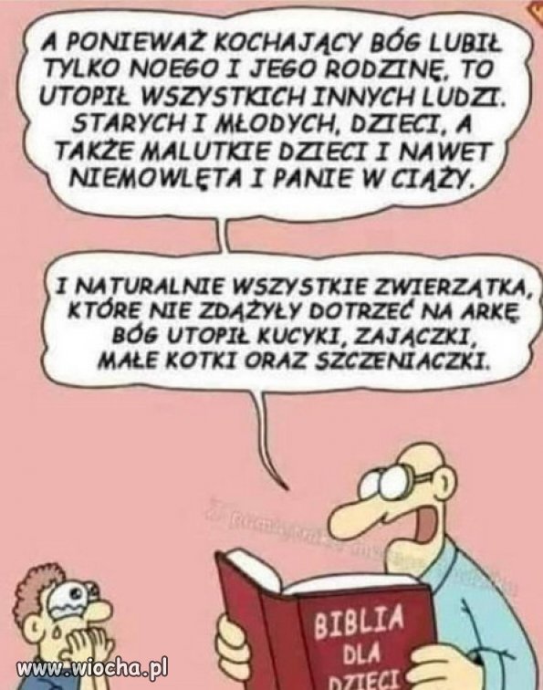 Biedne te dzieci oglupiane przez "religie "