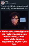 Przepychaczka sejmowa nie może już wrócić.  