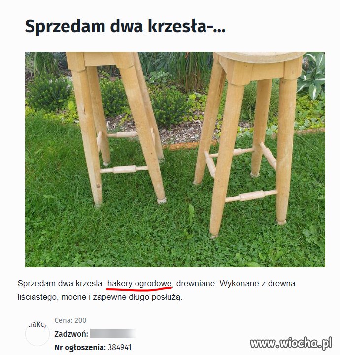 Hakery nie zawsze są komputerowe