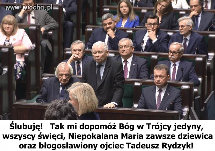 Wuc narodu ślubuje