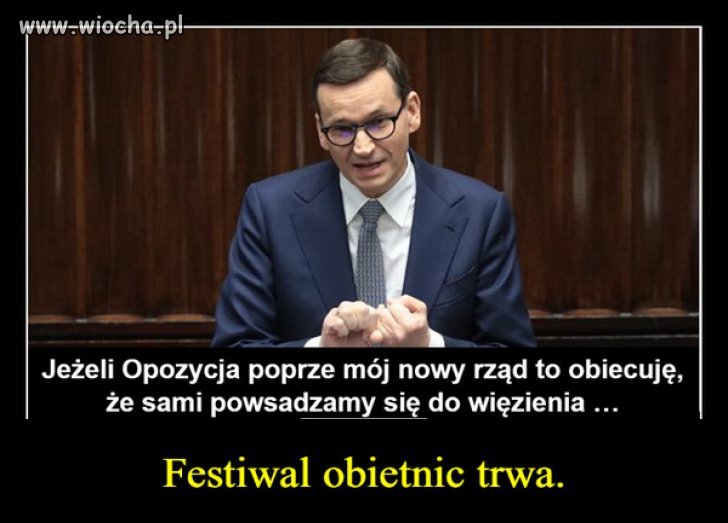 Nikt Ci tyle nie da, co Morawiecki obieca.