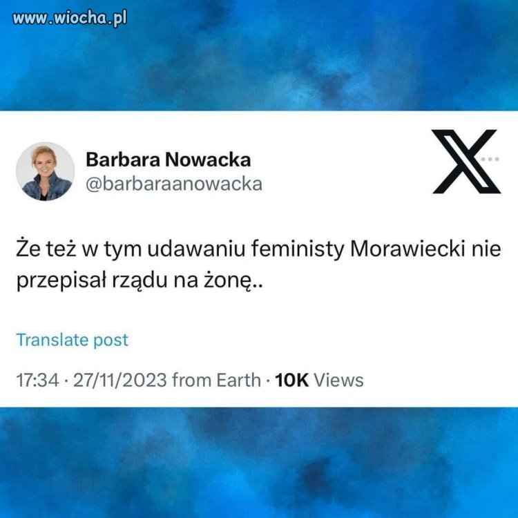 W tym przypadku facet jest realistą, jego rząd generuje same straty...