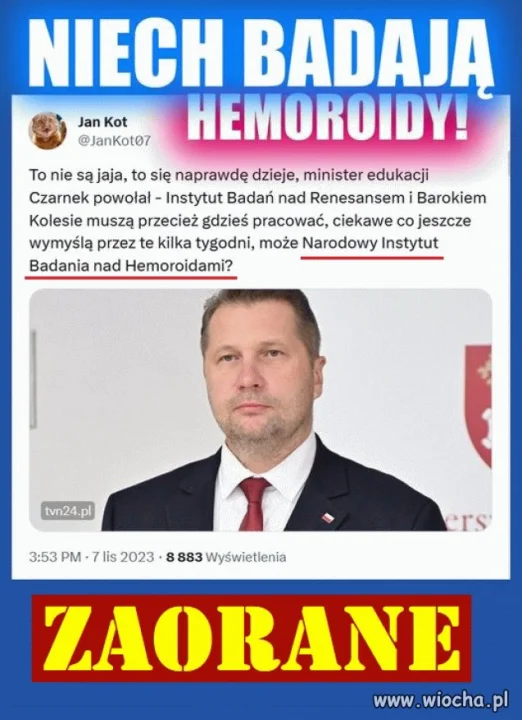 Czarnek i jego pomysły