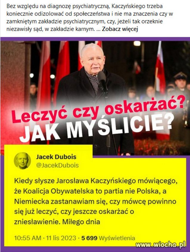 To przekroczenie wszelkich granic. Leczenie nic nie pomoże.