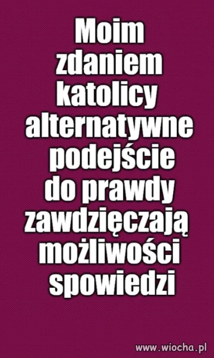 Kaprawym okiem ateisty patrząc ...