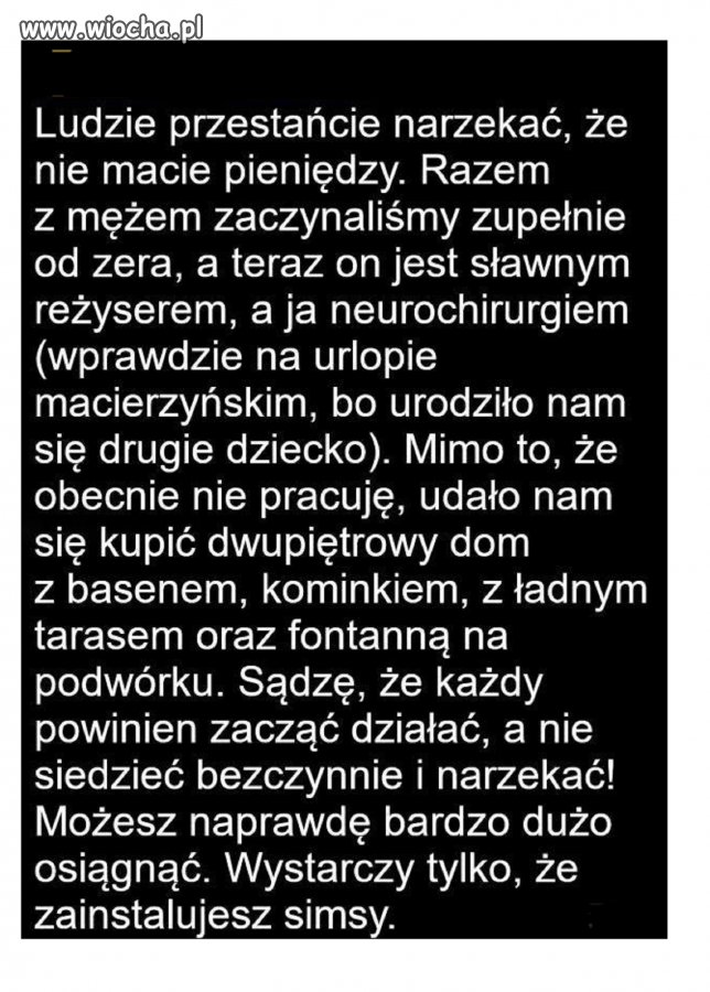 Ludzie to jednak żyją