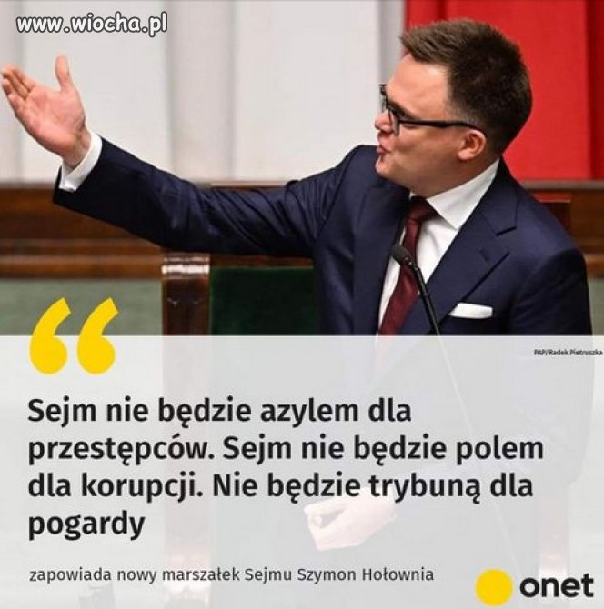 Piękne słowa wreszcie