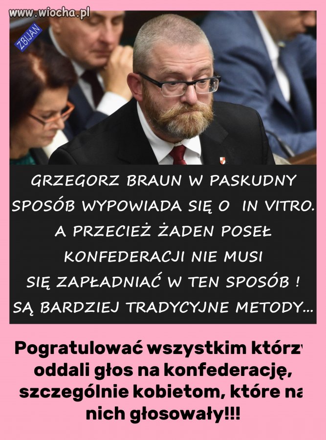 Pogratulować wszystkim głosującym na konfederację.