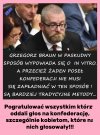 Pogratulować wszystkim głosującym na konfederację.