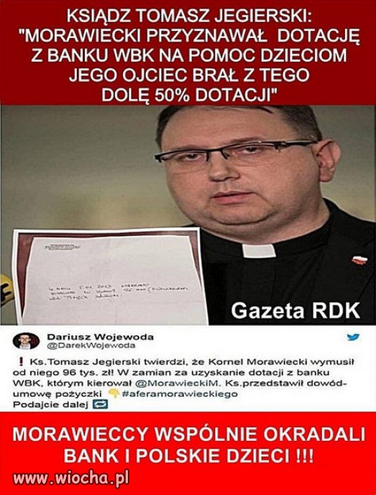 Morawiecki dawał dotację na pomoc dzieciom !!!