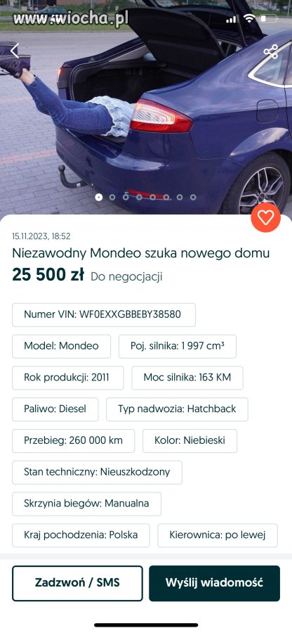 Niezawodne mondeo 