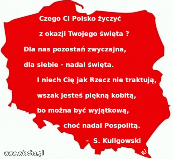 Wszystkiego dobrego Polsko
