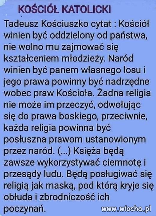 Tadeusz Kościuszko 