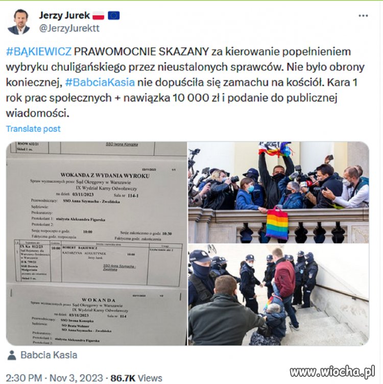 No i dobrze