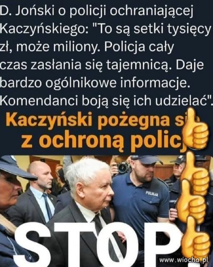 Czego on się boi skoro twierdzi że jest
