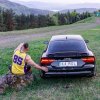 Zachód słońca z ukochanym...a potem czyszczenie wydechu