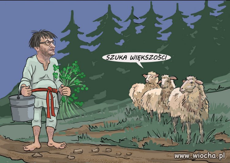 Naczelny baran...Szuka trzody chlewnej.