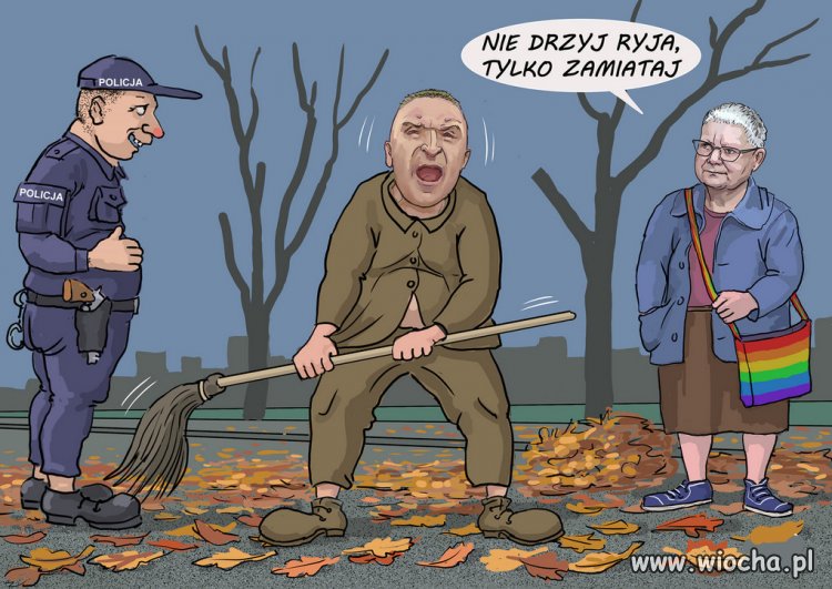 Nareszcie obiekt z miotłą na właściwym miejscu...