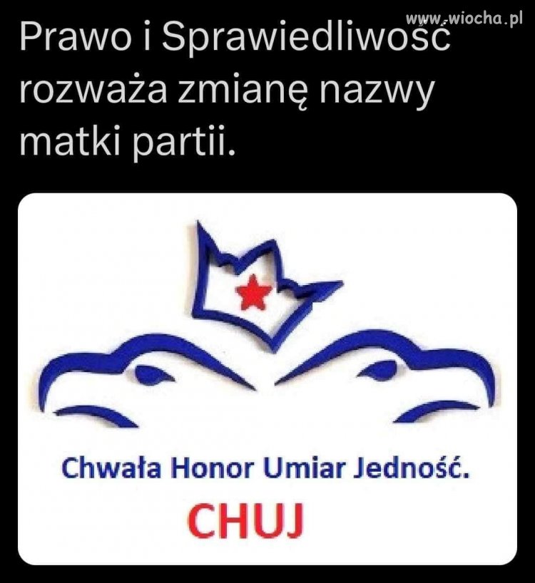 Pis rozważa zmianę nazwy swojej organizacji