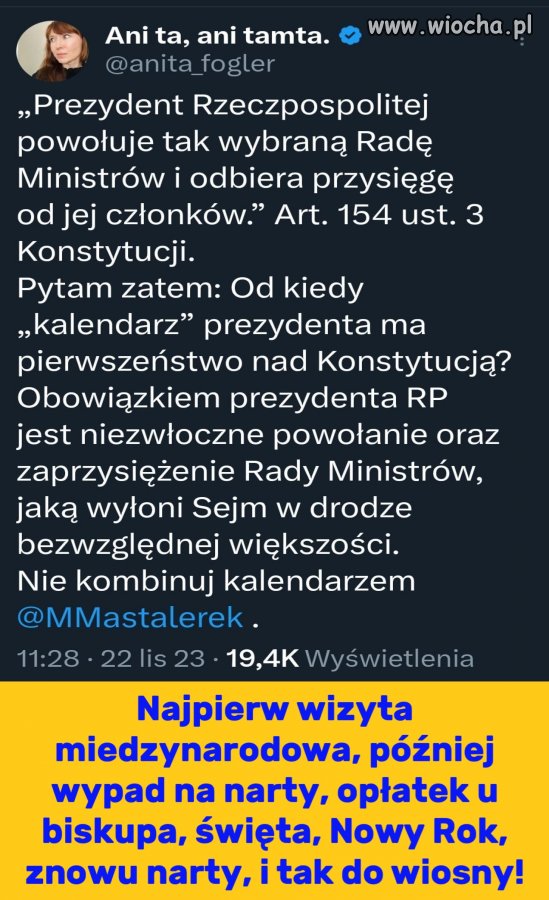 Ciągle szukają pretekstu do nieoddania władzy.