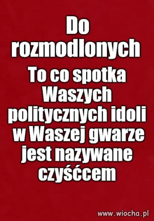 Kaprawym okiem ateisty patrząc ...