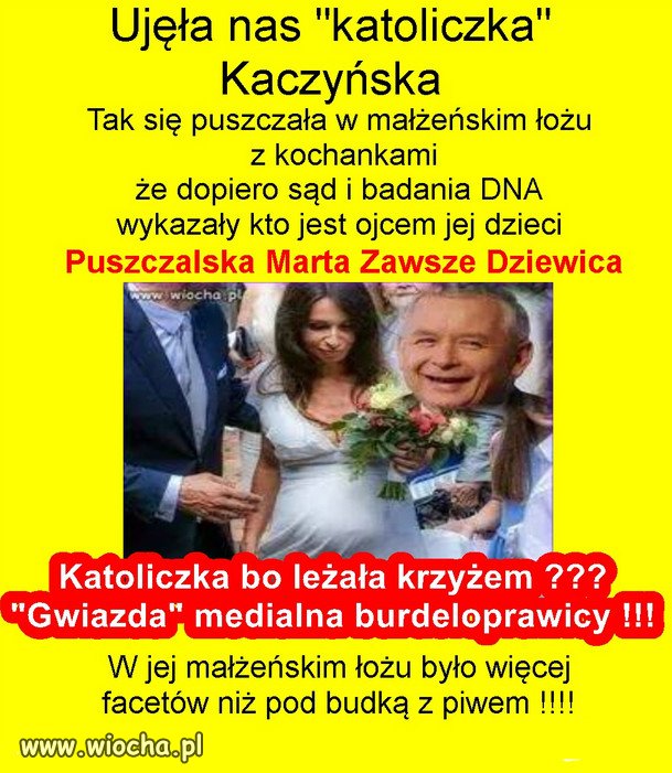 Dzielo genetycznego spadku Kaczynskich...